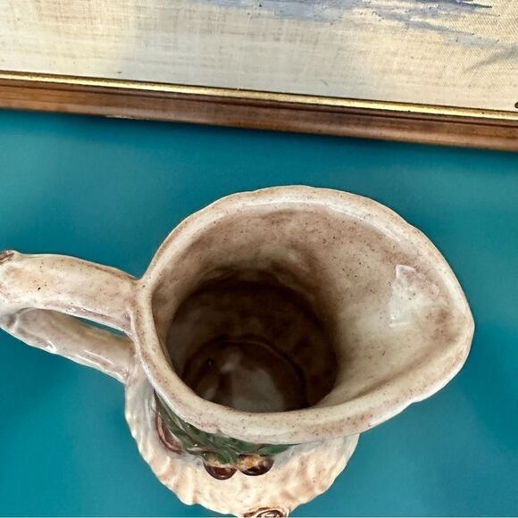 Vintage Handmade Small Mushroom Pitcher - Picture 5 of 6
